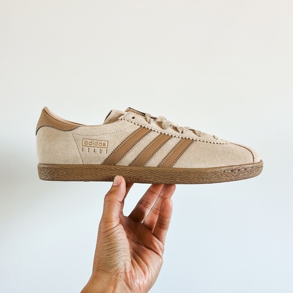 Rare Adidas OG Stadt Magic Beige Classic Sneaker Shoes NEW IN BOX - Picture 2 of 8